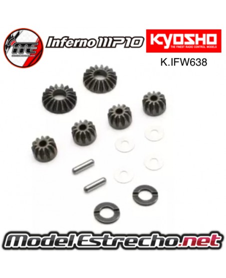 copy of CORONA 59T LW KYOSHO INFERNO MP10 Mod 0.8