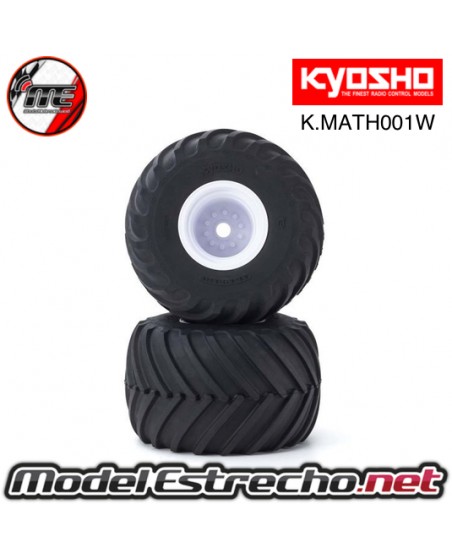 NEUMATICOS KYOSHO USA-1 MONSTER V-SHAPE 1/8 MAD SERIES (2U.)
