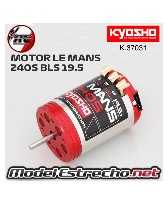 KYOSHO MOTOR LE MANS 240S BLS 19.5 LEGENDARY SERIE K.37031