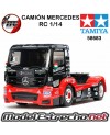 TAMIYA MERCEDES RC M-B RACE TRUCKACTROS TT-01 TYPE-E KIT 1/14 CAMIÓN

Ref: 58683