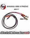CABLE CARGA BANANA 4mm A XT90