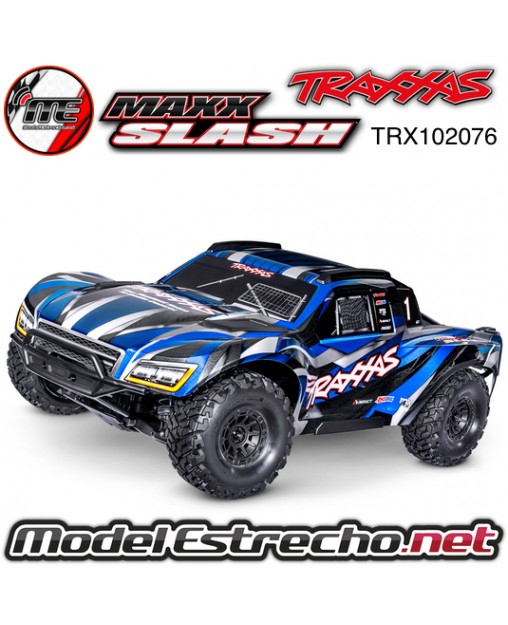 TRAXXAS MAXX SLASH 6S SHORT COURSE TRUCK AZUL  TRX102076-4BLUE