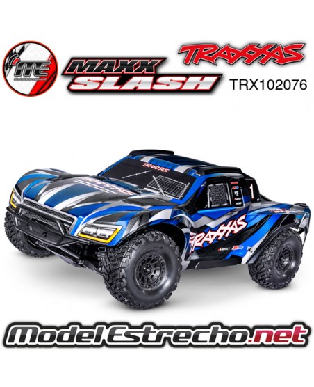 TRAXXAS MAXX SLASH 6S SHORT COURSE TRUCK AZUL