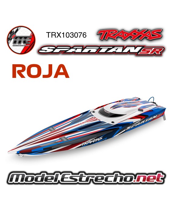 TRAXXAS SPARTAN SR 36 ROJA TRX103076-4RED