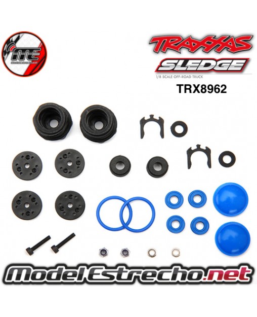 KIT REPARACION AMORTIGUADOR TRAXXAS SLEDGE / MAXX TRX8962