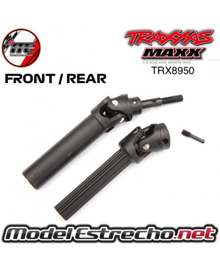 EJE DE TRANSMISIÓN DELANTERO / TRASERO TRAXXAS MAXX  TRX8950
