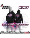 SUDADERA HUDY NEGRA CON CAPUCHA M