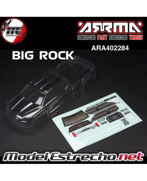 CARROCERIA TRANSPARENTE ARRMA BIG ROCK CREW CAB 4x4

Ref: ARA402284