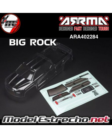 CARROCERIA TRANSPARENTE ARRMA BIG ROCK CREW CAB 4x4