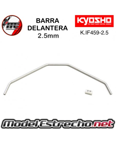 KYOSHO BARRA ESTABILIZADORA DELANTERA MP9 - 2.5mm

Ref: K.IF459-2.5