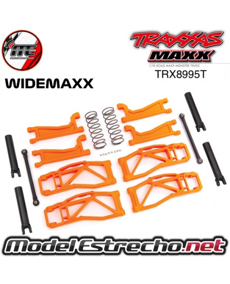 KIT DE SUSPENSION WIDEMAXX NARANJA TRAXXAS TRX8995T
