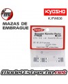 MAZAS DE EMBRAGUE ALUMINIO LW KYOSHO K.IFW636