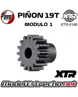 PIÑON 19T MODULO 1 EJE 5mm XTR-0166