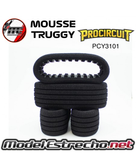 RUEDAS TRIGON TRUGGY PROCIRCUIT MAS INSERTO (2U.)