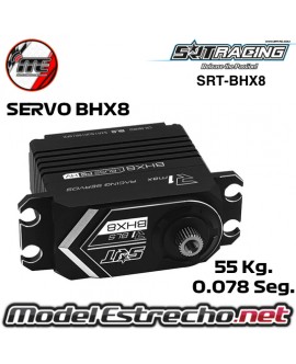 SERVO SRT X8 HV BRUSHLESS CAJA METALICA 55Kg. 0.078Seg. SRT-BHX8