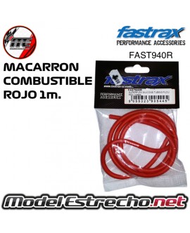 MACARRON FASTRAX 2.3mm de 1m ROJO FAST940R