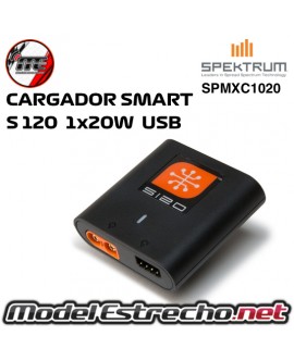 CARGADOR SPEKTRUM S120 USB-C SMART CHARGER 1x20W 
SPMXC1020