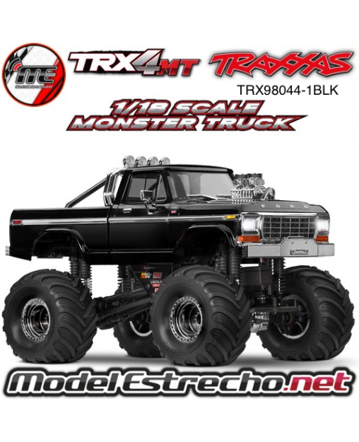 TRAXXAS TRX-4MT FORD F-150 MONSTER TRUCK NEGRO TRX98044-1BLK