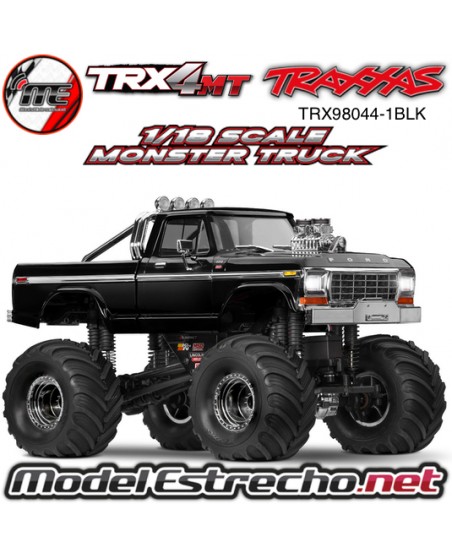 TRAXXAS TRX-4MT FORD F-150 MONSTER TRUCK NEGRO TRX98044-1BLK