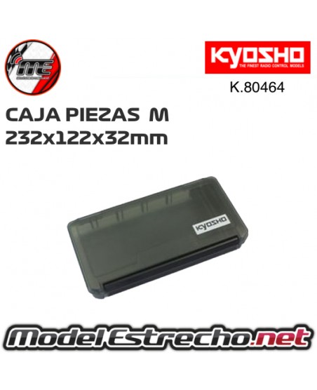 CAJA PARA PIEZAS KYOSHO M (232x122x32mm) 80464