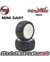 SCHUMACHER MINI DART 1/10 TRASERA AMARILLAS PEGADAS U6835