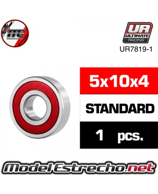 RODAMIENTOS ULTIMATE 5x10x4 TAPA DE GOMA (1 U.) UR7819-1