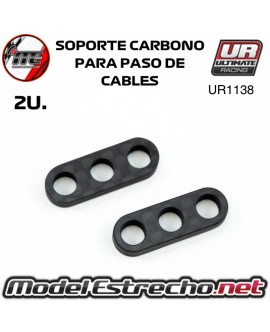SOPORTE CABLES CARBONO ULTIMATE (2u.) UR1138