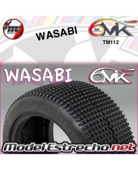 6MIK WASABI 1/10 TRASERA SINTÉTICA AZUL + INSERTO ESPUMA TM112B