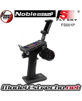 EMISORA FLYSKY NOBLE NB4-PRO+ CON 2 RECEPTORES FS001P