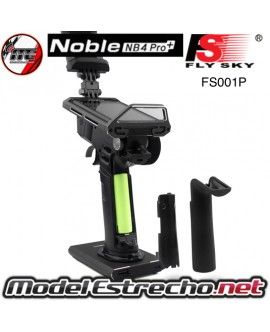 EMISORA FLYSKY NOBLE NB4-PRO+ CON 2 RECEPTORES FS001P