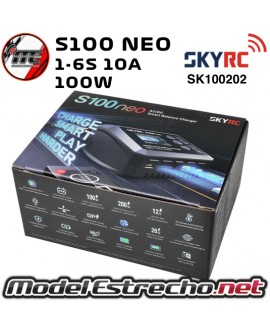 CARGADOR SKYRC S100 NEO LIPO 1-6S 12A 200W AC/DC  SK100202