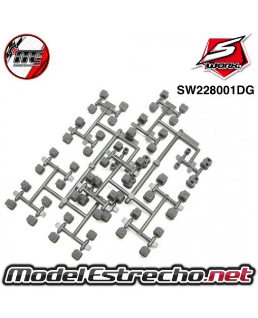 CASQUILLOS GRISES REFORZADOS SWORKZ SW228001DG