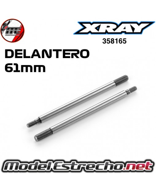 VASTAGOS DELANTEROS 61mm XRAY XB8 358165