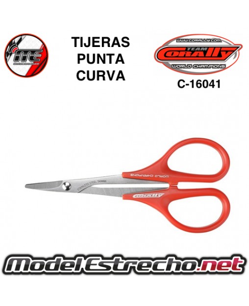 TIJERAS PUNTA CURVA CORALLY  C-16041