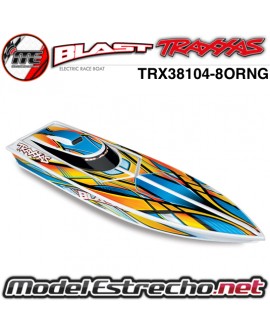 LANCHA BLAST RACE TRAXXAS TQ 2.4Ghz USB NARANJA
