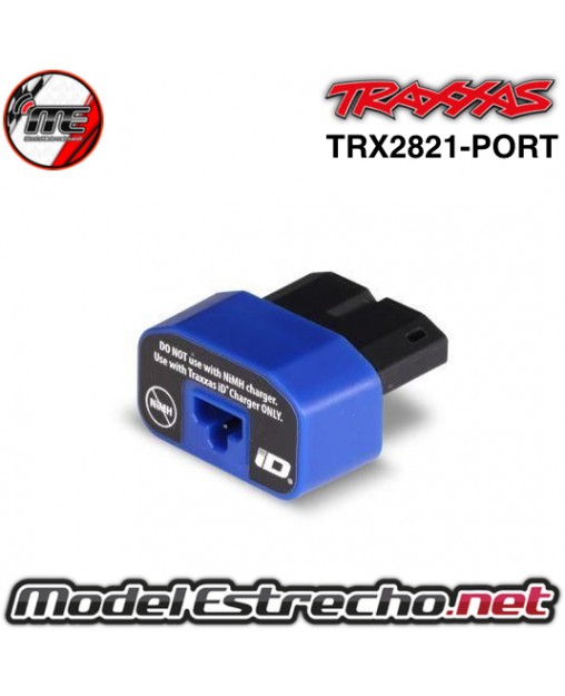 ADAPTADOR DE CARGA BATERIA LIPO TRX4M A CARGADORES TRAXXAS EZ-PEAK ID  TRX2821-PORT