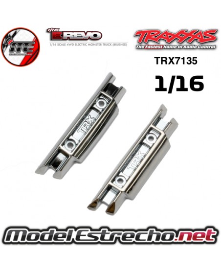 BUMPER FRONT AND REAR TRAXXAS E-REVO 1/16 TRX7135