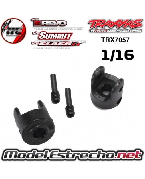 COJIDAS DIFERENCIAL Y TRANSMISION AL PALIER TRAXXAS 1/16 TRX7057
