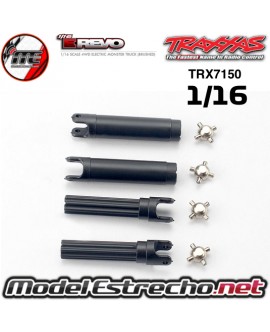 TRAXXAS DRIVESHAFT ASSEMBLY (1) LEFT OR RIGHT (1/16 E-REVO) (FULLY ASSEMBLED, READY TO INSTALL)/3X10MM SCREW PIN (1)