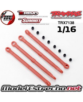 TRAXXAS TRAPECIOS DELANTERO INFERIOR Y SUPERIOR E-REVO 1/16
