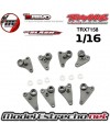 TRAXXAS DRIVESHAFT ASSEMBLY (1) LEFT OR RIGHT (1/16 E-REVO) (FULLY ASSEMBLED, READY TO INSTALL)/3X10MM SCREW PIN (1)