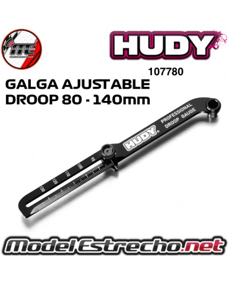 GALGA HUDY AJUSTABLE PARA DROOP 80-140mm 107780