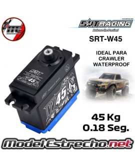 SERVO SRT W45 HV DIGITAL WATERPROOF CAJA METALICA 45Kg/0.18Seg CRAWLER SRT-W45