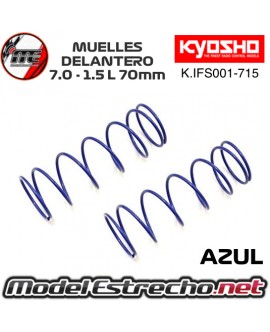 KYOSHO MUELLES TRASERO GRIS BIG BORE MP9