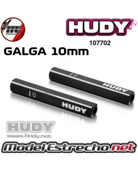 GALGA SOPORTE CHASIS 10mm HUDY PARA 1/10 107702