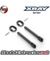 SET SOPORTE CARROCERIA TRAS +1mm 19 XRAY X4  301337