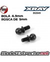 copy of XRAY X4 ALUMINIUM WHEEL HUB (SPRING CLIP) (2u.)