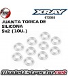 JUNTA TORICA DE SILICONA 5x2 XRAY (10U.) 972050