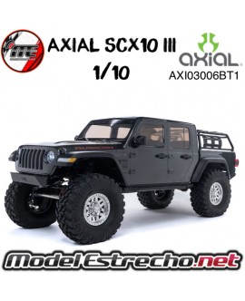 AXIAL 1/10 SCX10 III JEEP JT GLADIATOR CON PORTALES RTR GRIS