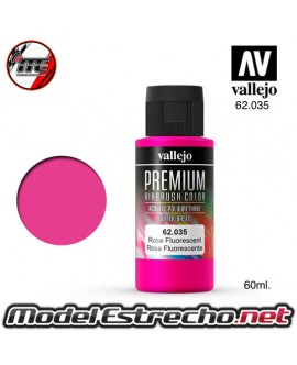 VALLEJO PREMIUM ROSA FLUO 60ML 035 62035